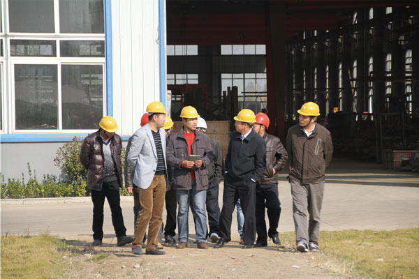 省特檢院許院長蒞臨蘇建塔機指導